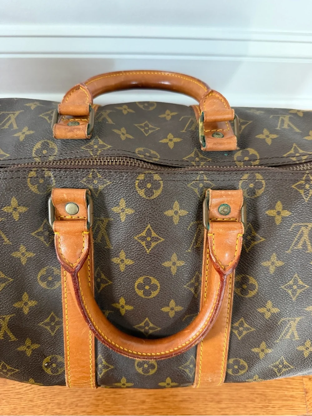 Louis Vuitton‎ Monogram Boston Keepall 45 Bag